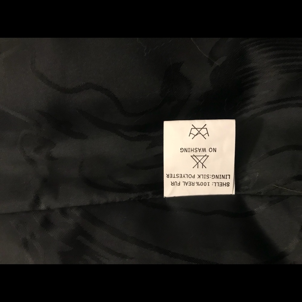 FINAL PRICE Genuine Silver Fox fur coat - Picture 6 of 6